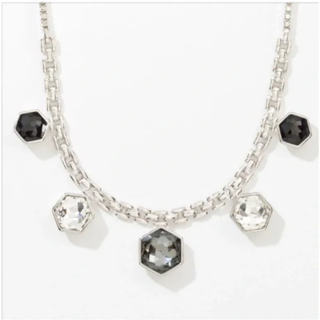 Touchstone Crystal On Edge Necklace